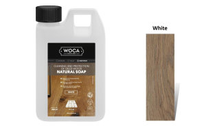 Muilas medinėms grindims Woca Natural Soap White, 0,25 L
