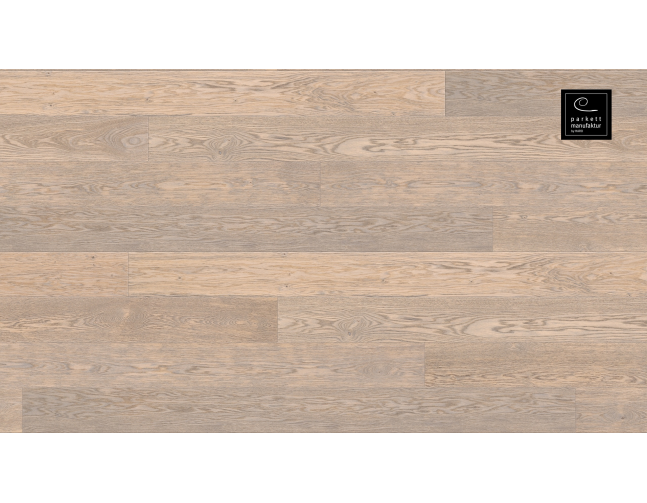 Trisluoksnė parketlentė Haro Plank Ąžuolas White Barroque