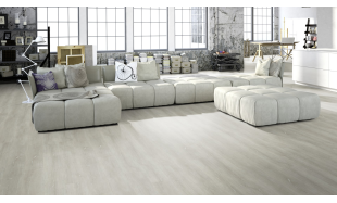 Vinilo danga One Flor ECO 30 PLANKS Ąžuolas Scarlet Grey 2 MM
