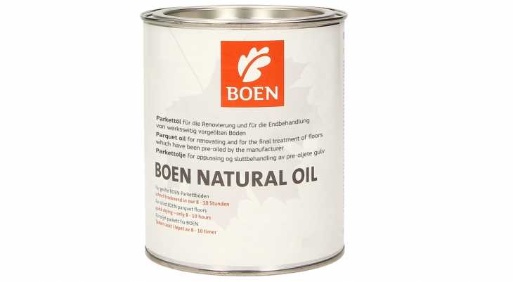 Alyva medinėms grindims Boen Natural Oil, 2.5 L A502S001