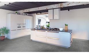 Vinilo danga One Flor RIGID 55 TILES Betonas Modern Grey 5 MM