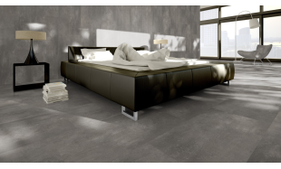 Vinilo danga One Flor SOLIDE CLICK 55 TILES Cement Natural 6 MM