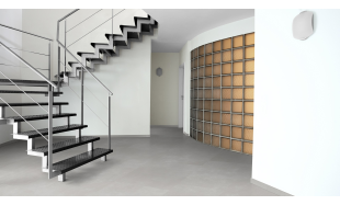 Vinilo danga One Flor SOLIDE CLICK 55 TILES Cement Pearl 6 MM