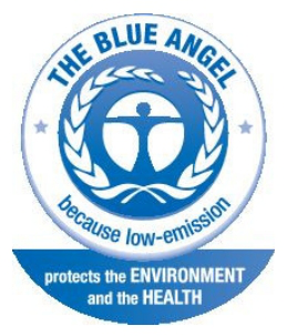 Blue Angel – sertifikatas suteikiamas aukščiausius aplinkosaugos bei sveikatos apsaugos reikalavimus atitinkantiems gaminiams.