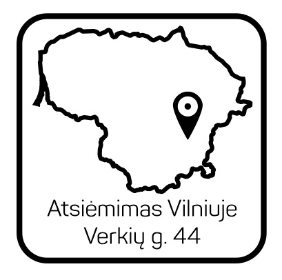 Atsiėmimas parduotuvėje – Verkių g. 44, Vilnius