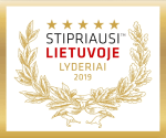 Stipriausi Lietuvoje lyderiai 2019